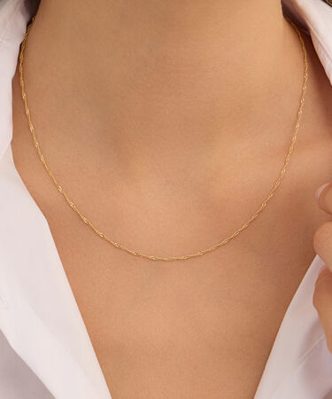 Catenina Po&egrave;me Oro Giallo