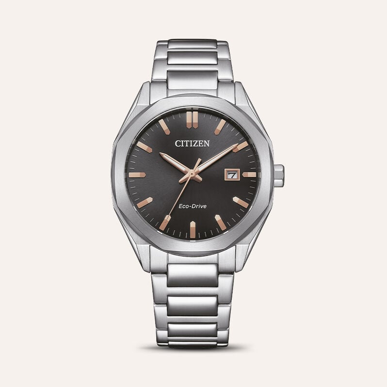 Orologio Eco Drive Citizen Ore Felici Bm7620-83e - Orologi con Datario Uomo | Stroili