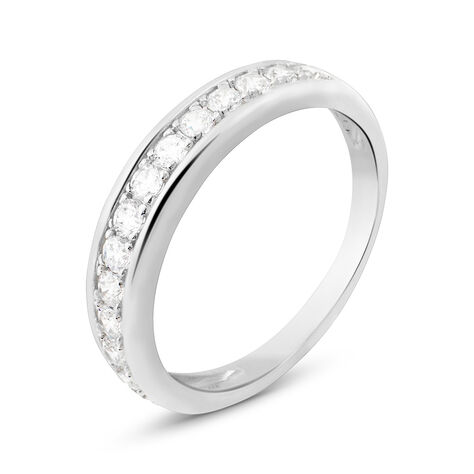 Anello Semi-eternity Silver Elegance Argento Rodiato Cubic Zirconia - Anelli con Pietre Donna | Stroili