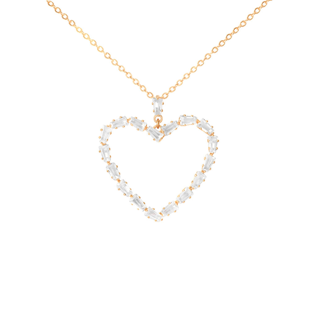 Collana Romantic Shine Metallo Cristallo