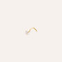 Piercing Naso Bon Ton Oro Giallo Cubic Zirconia
