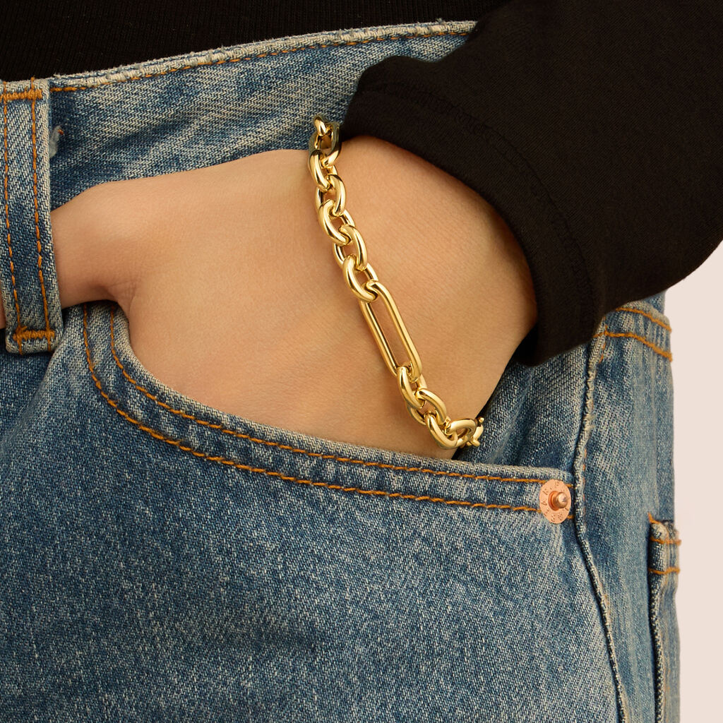Bracciale Catena Colette Oro Giallo - Bracciali Donna | Stroili