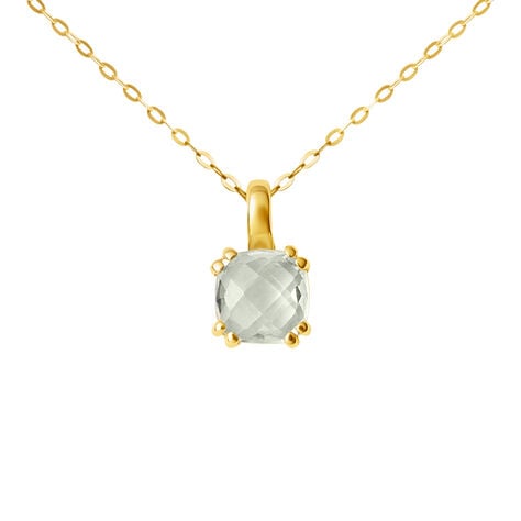 Collana Punto Luce Am&eacute;lie Oro Giallo Ametista - Collane Punto Luce Donna | Stroili