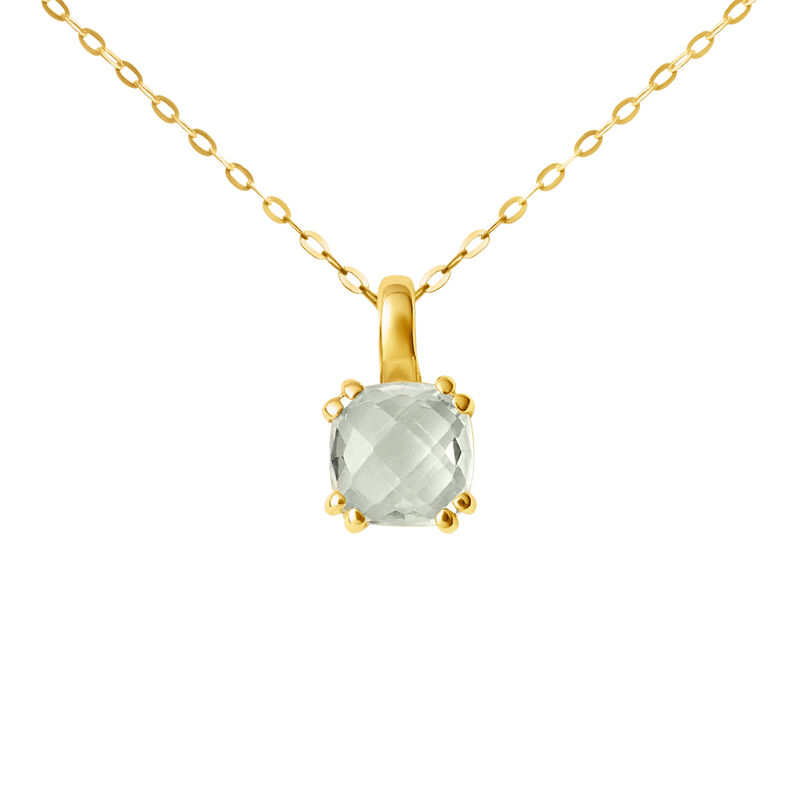 Collana Punto Luce Am&eacute;lie Oro Giallo Ametista - Collane Punto Luce Donna | Stroili