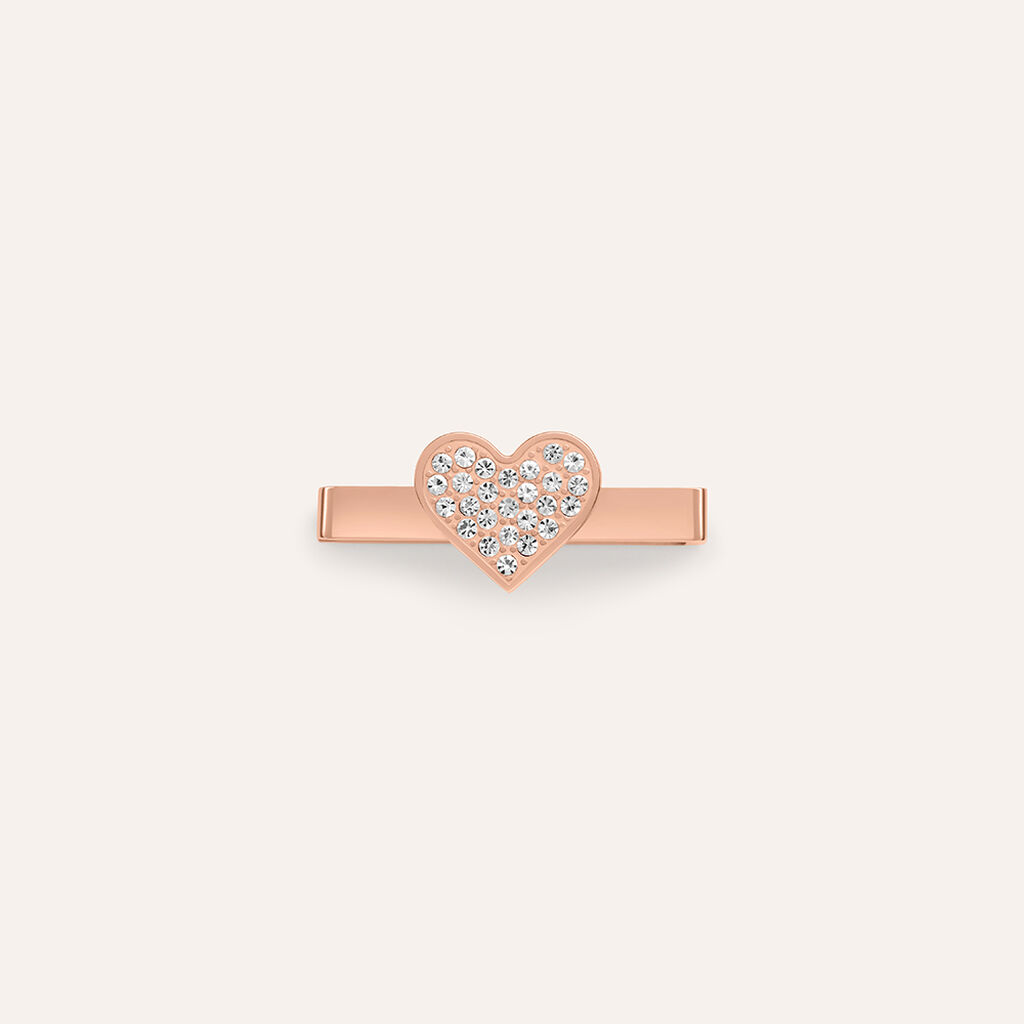Charm in Acciaio con Cristalli Bianchi Compatibile con Stroili Smartwatch Square - Stroili Donna | Stroili