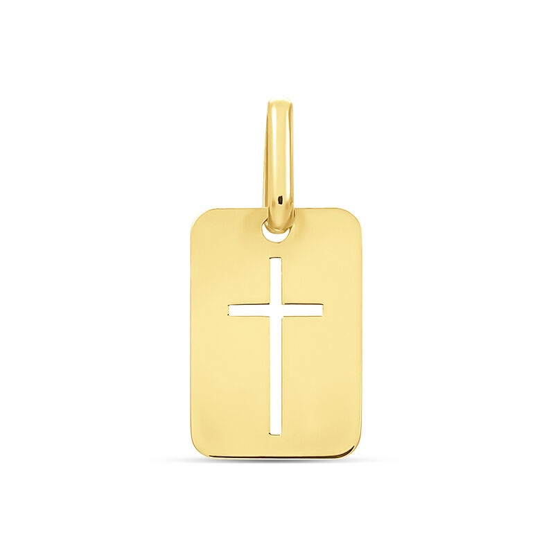 Pendente Holy Oro Giallo - Ciondoli con Incisione Unisex | Stroili