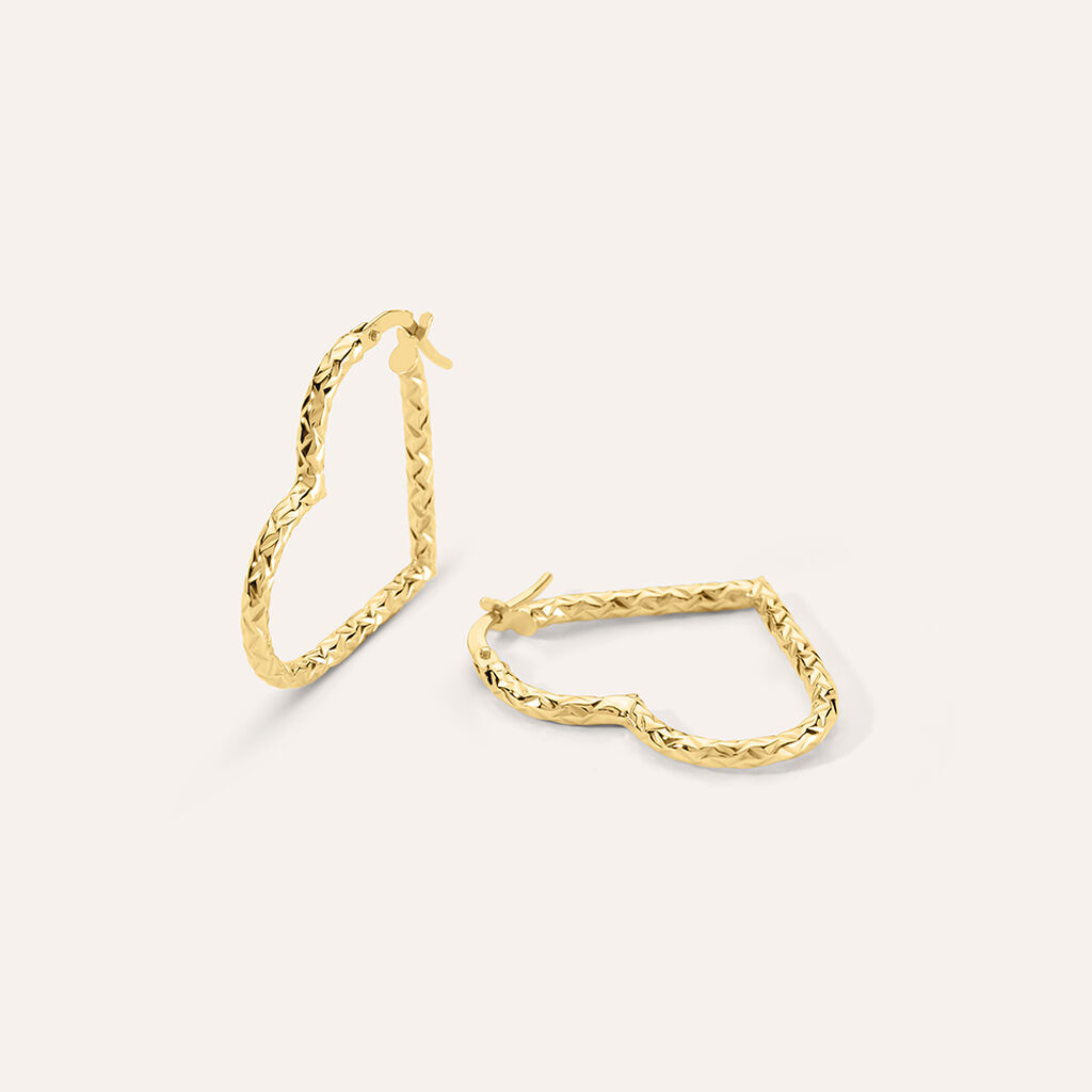 Orecchini A Cerchio Toujours Oro Giallo