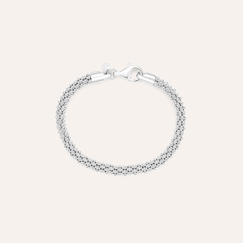 Bracciale Catena Silver Collection Argento Rodiato