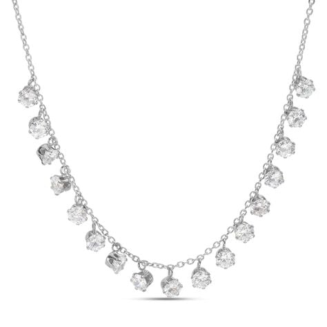 Collana Multi Punto Luce Romantic Shine Metallo Cristallo - Collane Punto Luce Donna | Stroili