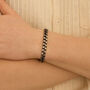 Bracciale Catena Man Code Acciaio Nero