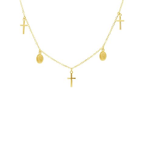 Collana Rosario Holy Oro Giallo - Collane Rosario Donna | Stroili