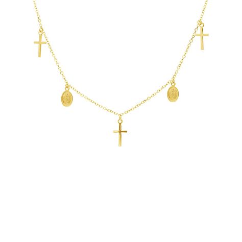 Collana Rosario Holy Oro Giallo - Collane Rosario Donna | Stroili