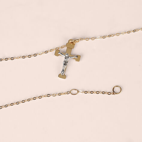 Orecchini A Palla Sfaccettata Color Oro Con Cristallo E Croce - Gioielli In Acciaio Inossidabile Unisex, Confezione Da 2
