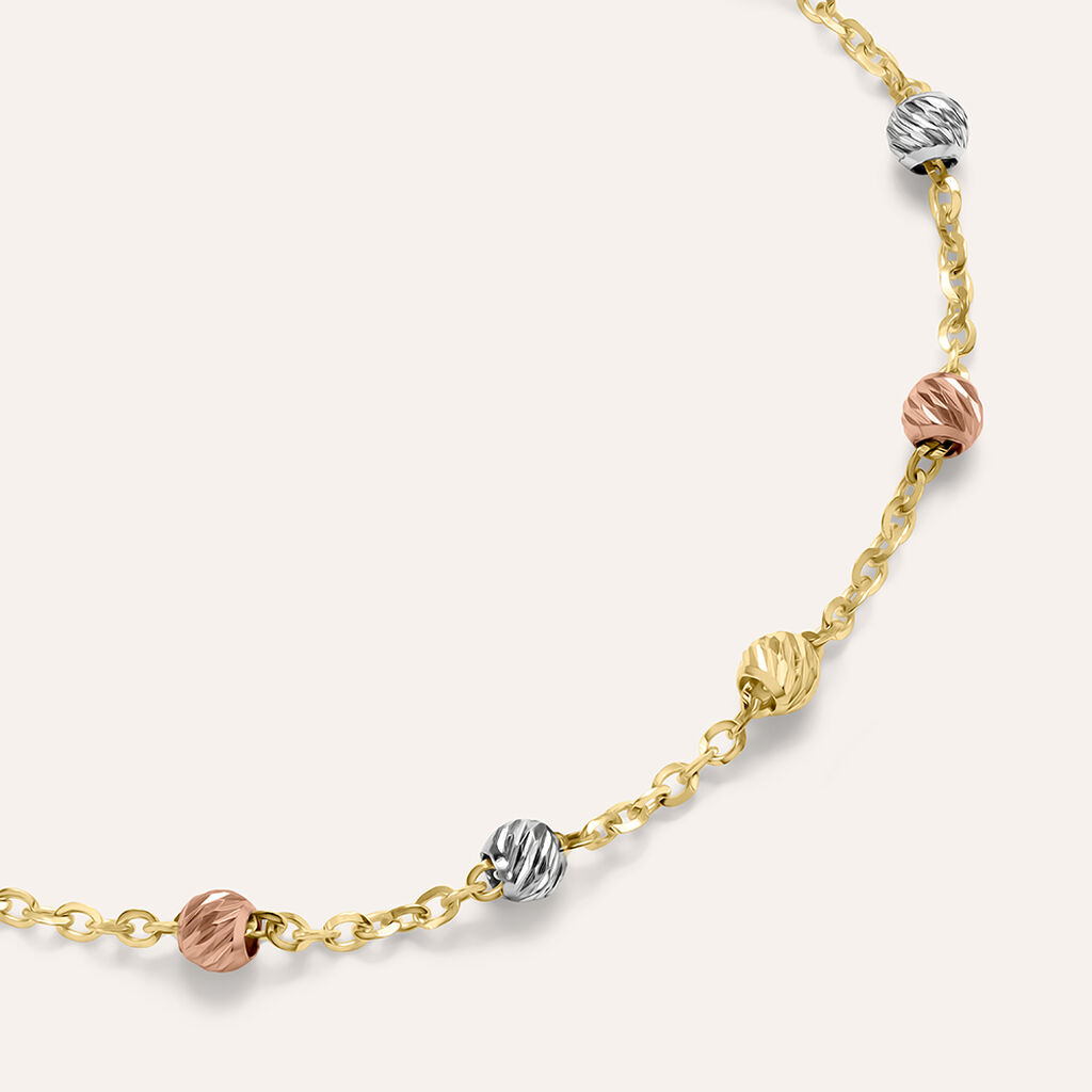 Bracciale Isabelle Oro Tricolore - Bracciali Donna | Stroili