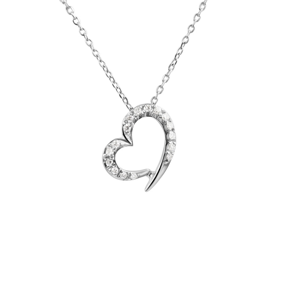 Collana Sophia Oro Bianco Diamante - Collane Choker Donna | Stroili