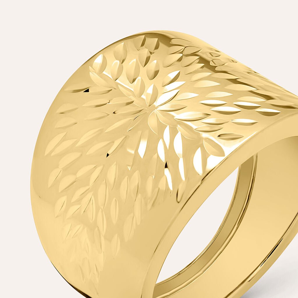 Anello Fascia Isabelle Oro Giallo - Anelli a Fascia Larga Donna | Stroili