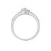 Anello Solitario Amélie Oro Bianco Topazio Cubic Zirconia - Anelli con Pietre Donna | Stroili