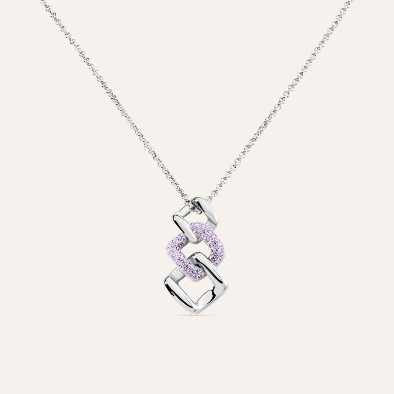 Collana Aura Acciaio Cristallo - Collane Donna | Stroili