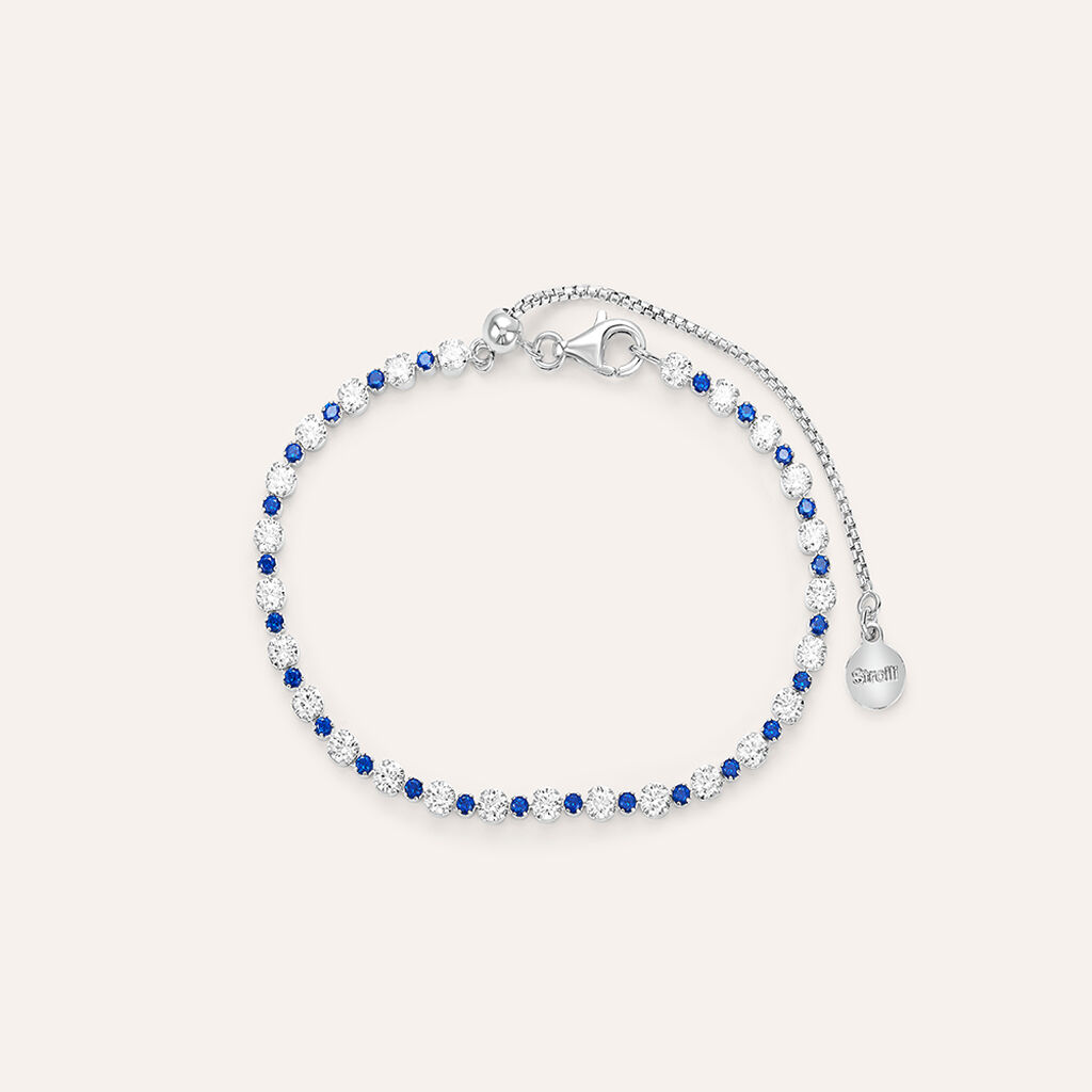 Bracciale Tennis Silver Elegance Argento Rodiato Cubic Zirconia