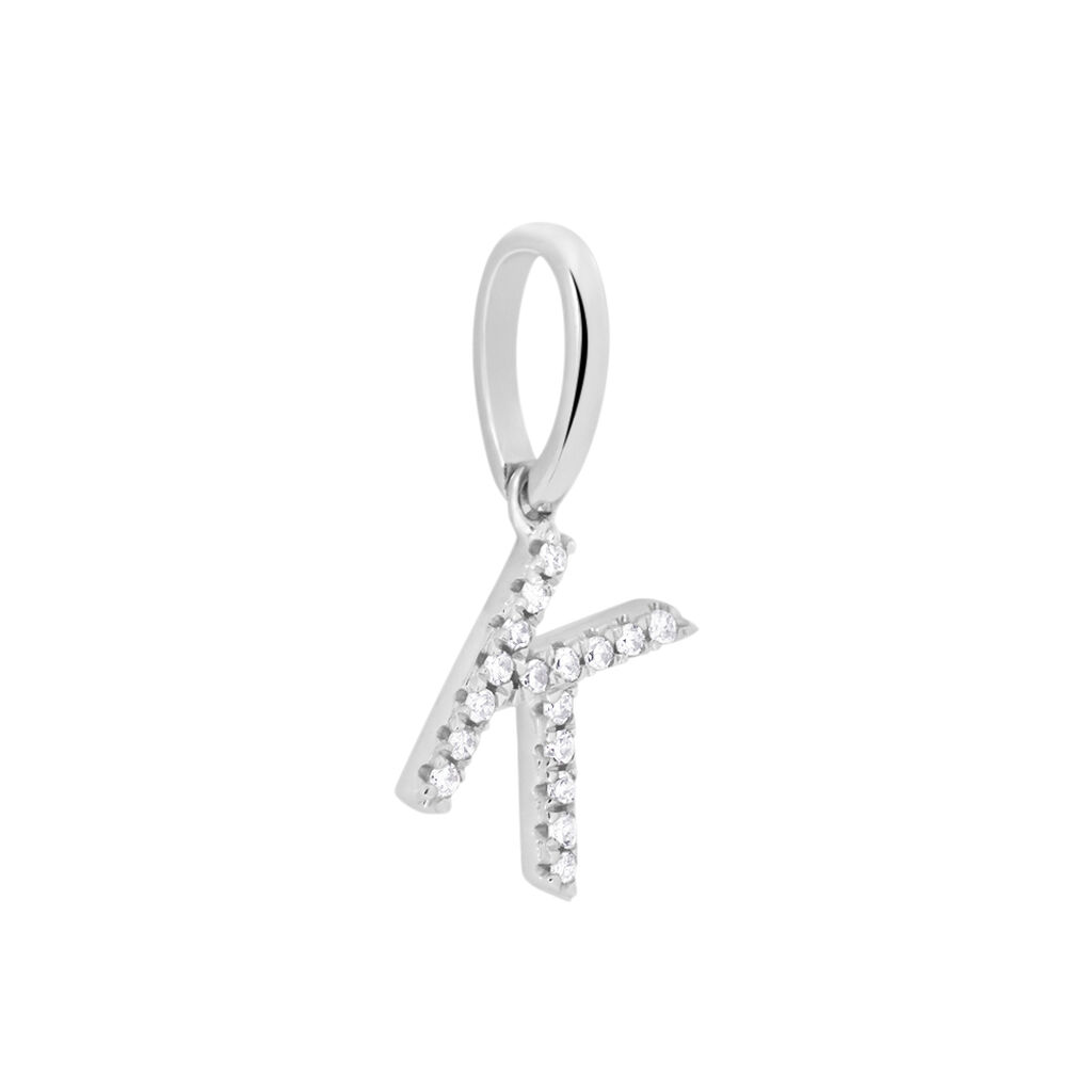 Pendente Sophia Oro Bianco Diamante - Ciondoli Donna | Stroili
