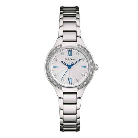 Orologio Al Quarzo Bulova Classic Diamonds 96r208 - Orologi solo Tempo Donna | Stroili