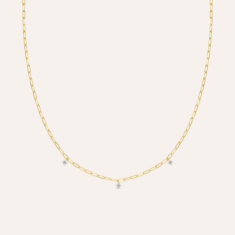 Collana Diamade Glam Oro Giallo Diamante Lab-Grown - Collane Donna | Stroili