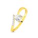 Anello Solitario Claire Oro Giallo Cubic Zirconia - Anelli con Pietre Donna | Stroili