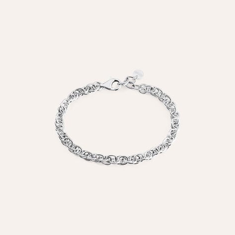 Bracciale Catena Silver Collection Argento Rodiato - Bracciali Donna | Stroili