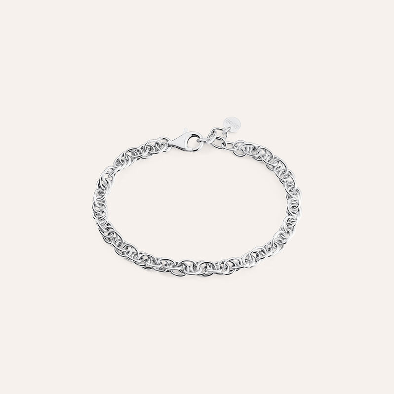 Bracciale Catena Silver Collection Argento Rodiato - Bracciali Donna | Stroili