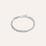 Bracciale Catena Silver Collection Argento Rodiato