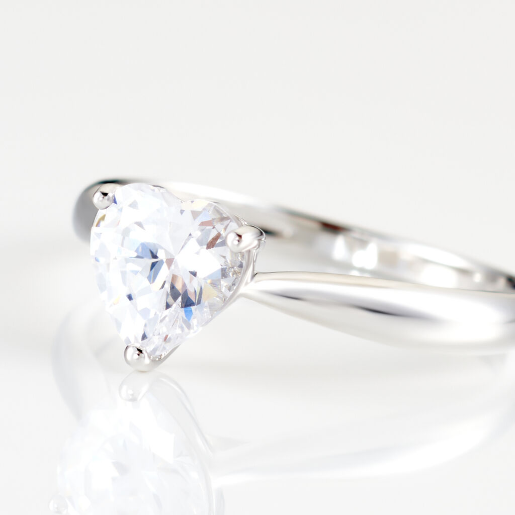 Anello Silver Elegance Argento Rodiato Cubic Zirconia