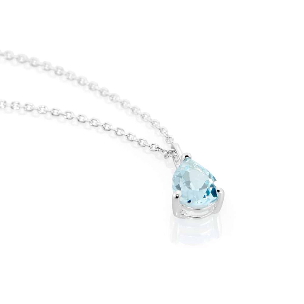 Collana Punto Luce Amélie Oro Bianco Topazio - Collane Punto Luce Donna | Stroili