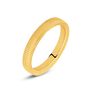Fede Comoda Leggera Squadrata 3 mm Oro Giallo
