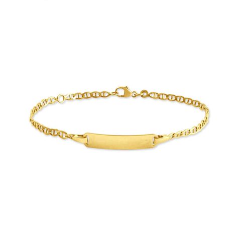 Bracciale Con Targhetta Holy Oro Giallo - Bracciali con Incisione Bambino | Stroili