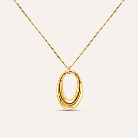 Collana Lady Code Acciaio Dorato - Collane Donna | Stroili