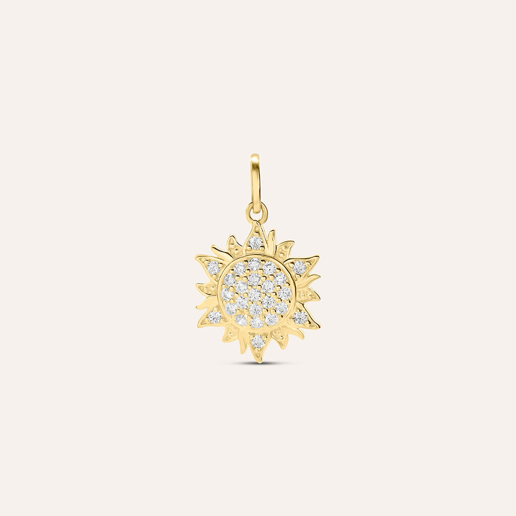 Pendente Poème Oro Giallo Cubic Zirconia - Ciondoli Donna | Stroili