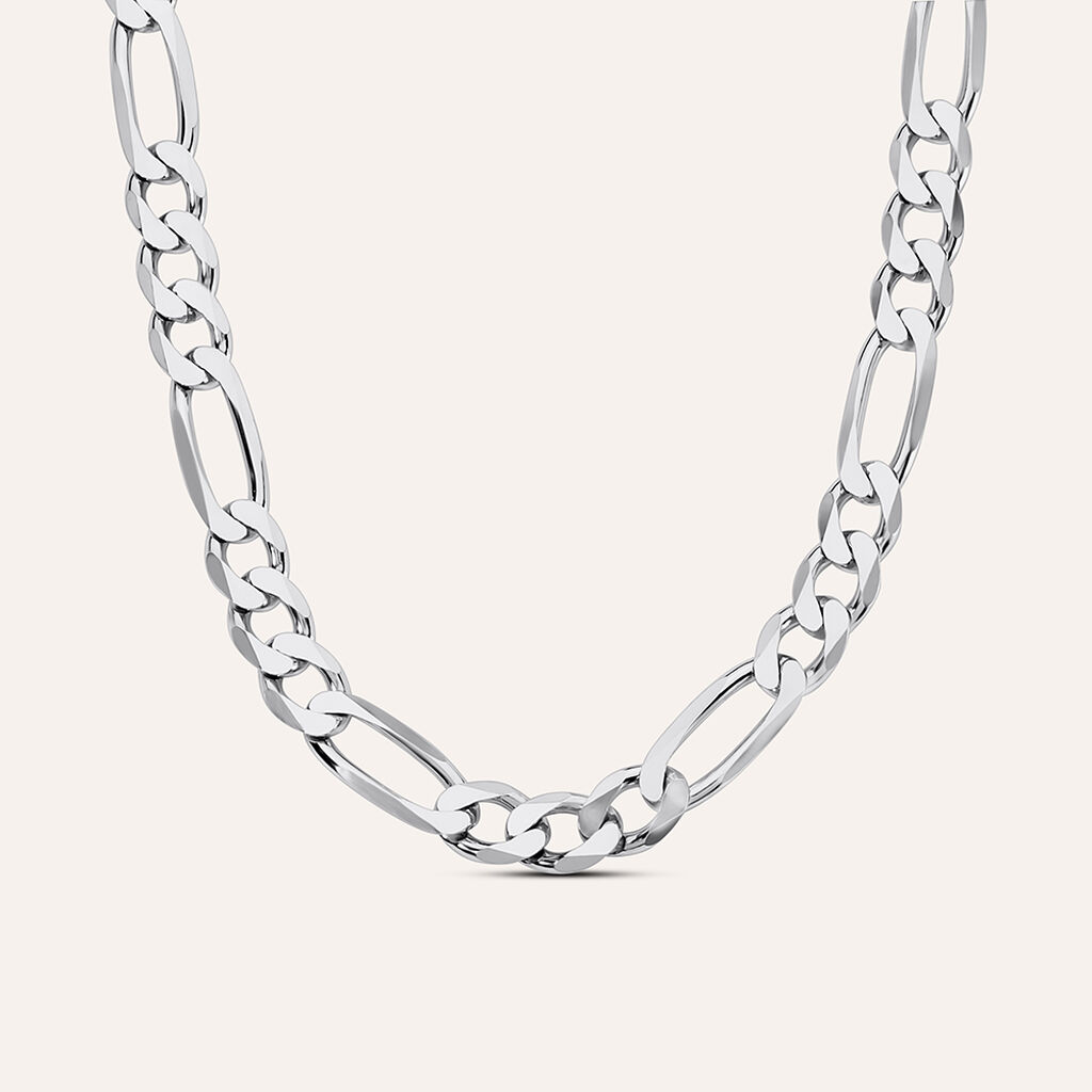 Catena Gentleman Argento Rodiato