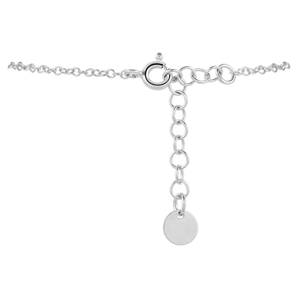 Bracciale Con Targhetta Silver Collection Argento Rodiato Cubic Zirconia - Bracciali con Incisione Donna | Stroili