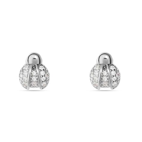 Orecchini Lobo Silver Moments Argento Rodiato Cubic Zirconia - Orecchini a Lobo Donna | Stroili