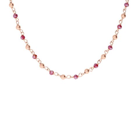 Collana Silver Soul Argento Rosa Cristallo - Collane Donna | Stroili