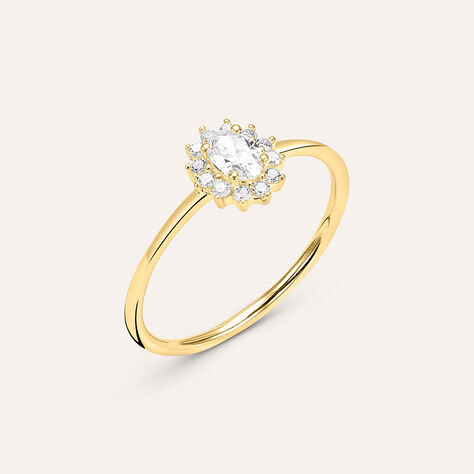 Anello Solitario Kate Diamade Glam Oro Giallo Diamante Lab-Grown - Anelli con Pietre Donna | Stroili