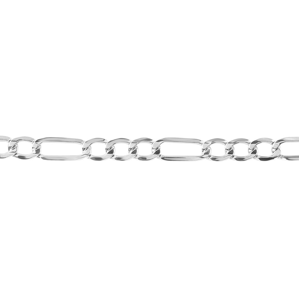Bracciale Catena L'homme Or Oro Bianco - Bracciali Uomo | Stroili