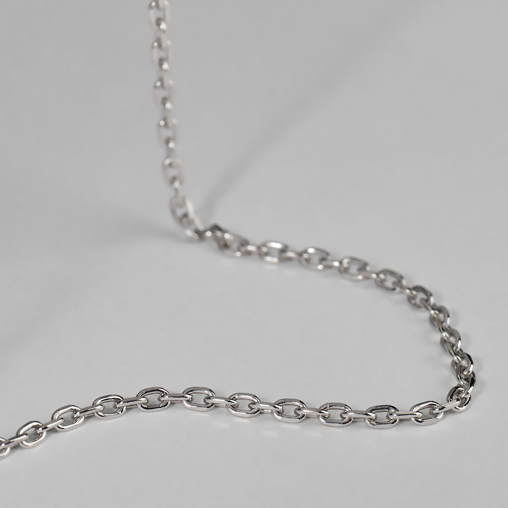 Catena Gentleman Argento Rodiato