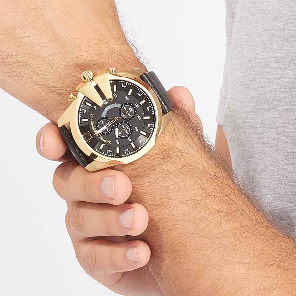 Orologio Al Quarzo Diesel Mega Chief Dz4344 - Orologi con Datario Uomo | Stroili