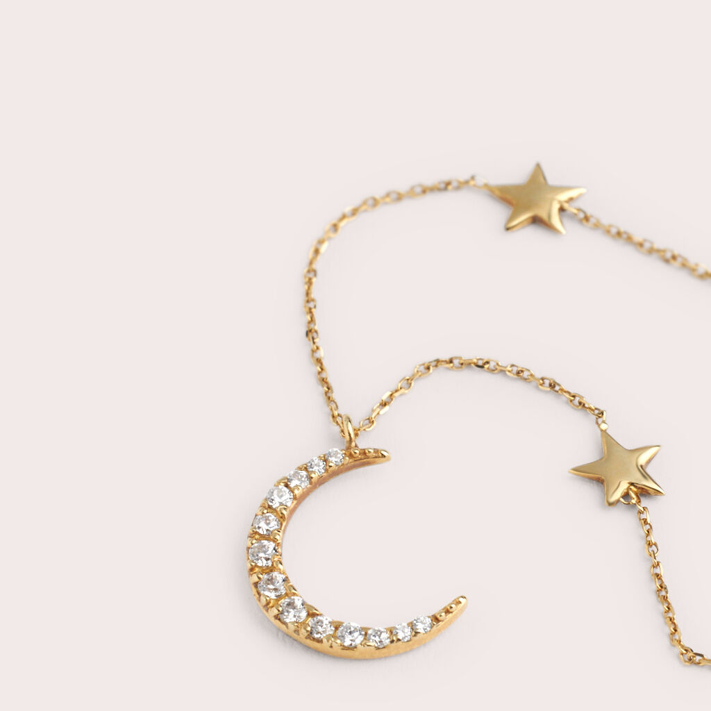 Collana Claire Oro Giallo Cubic Zirconia - Collane Donna | Stroili