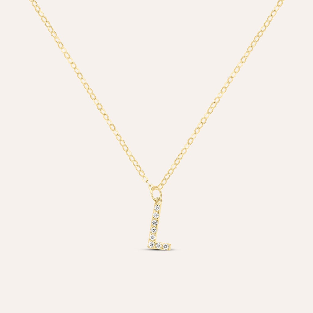 Collana Claire Oro Giallo Cubic Zirconia