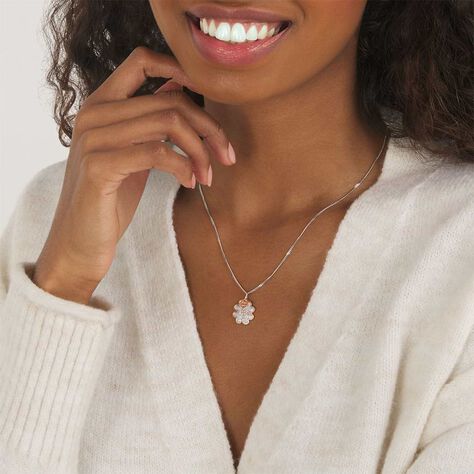 Pendente Love Beats Argento Rosa - Ciondoli con Incisione Donna | Stroili