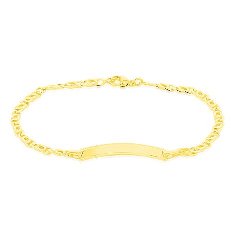 Bracciale Con Targhetta Holy Oro Giallo - Bracciali con Incisione Bambino | Stroili