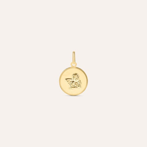 Pendente Holy Oro Giallo - Ciondoli con Incisione Unisex | Stroili