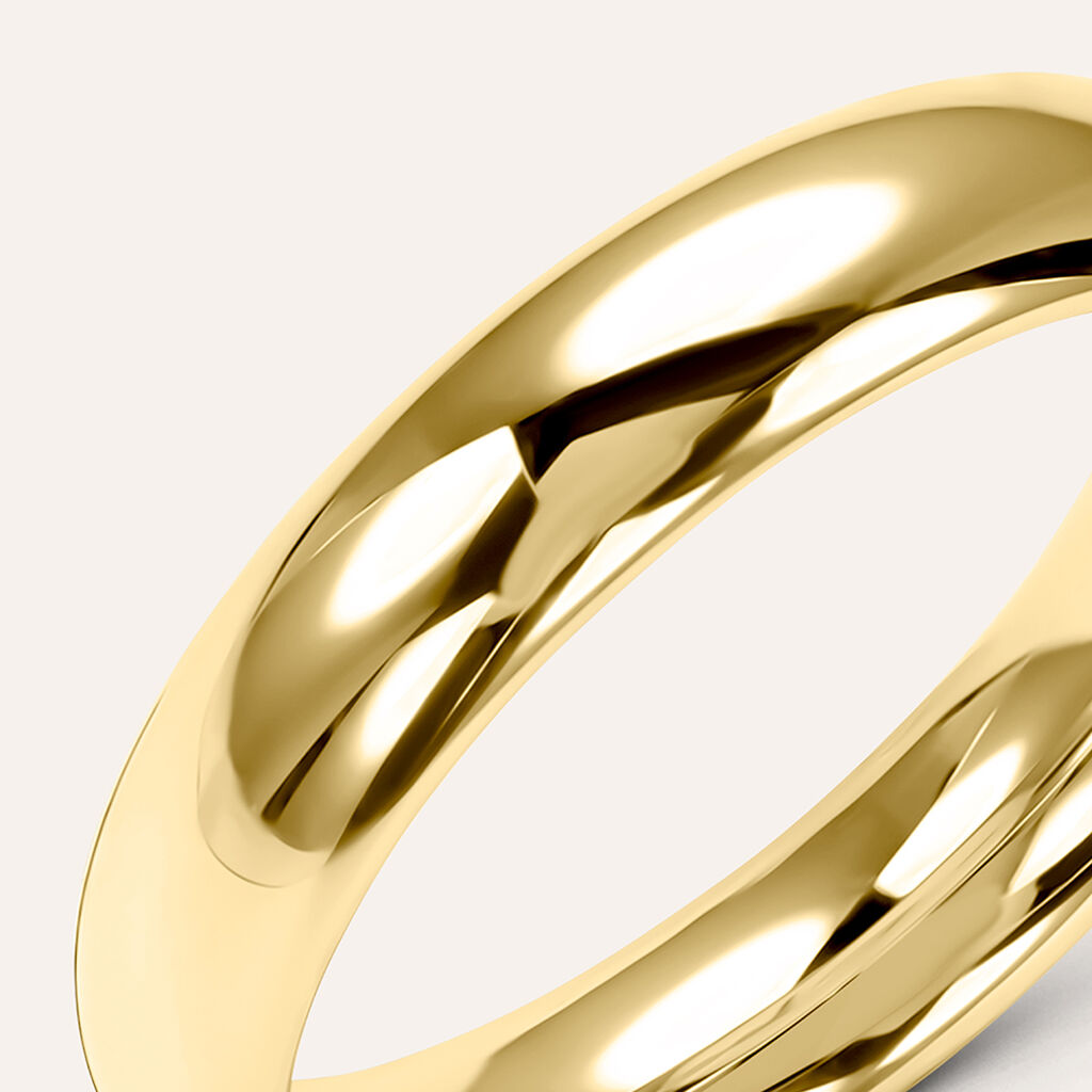 Fede Comoda Leggera 4.5 mm Oro Giallo